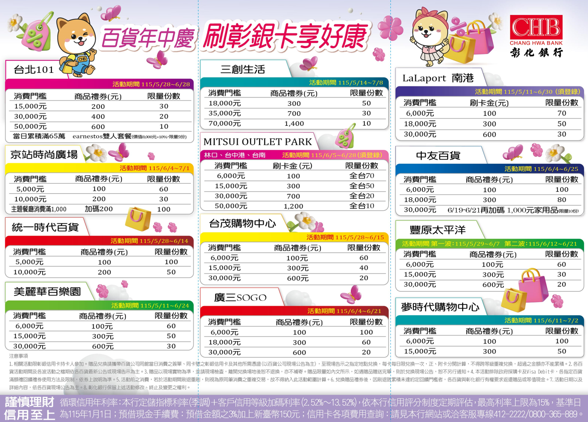 2026百貨年中慶